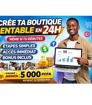 Crée T'a Boutique Rentable en 24h