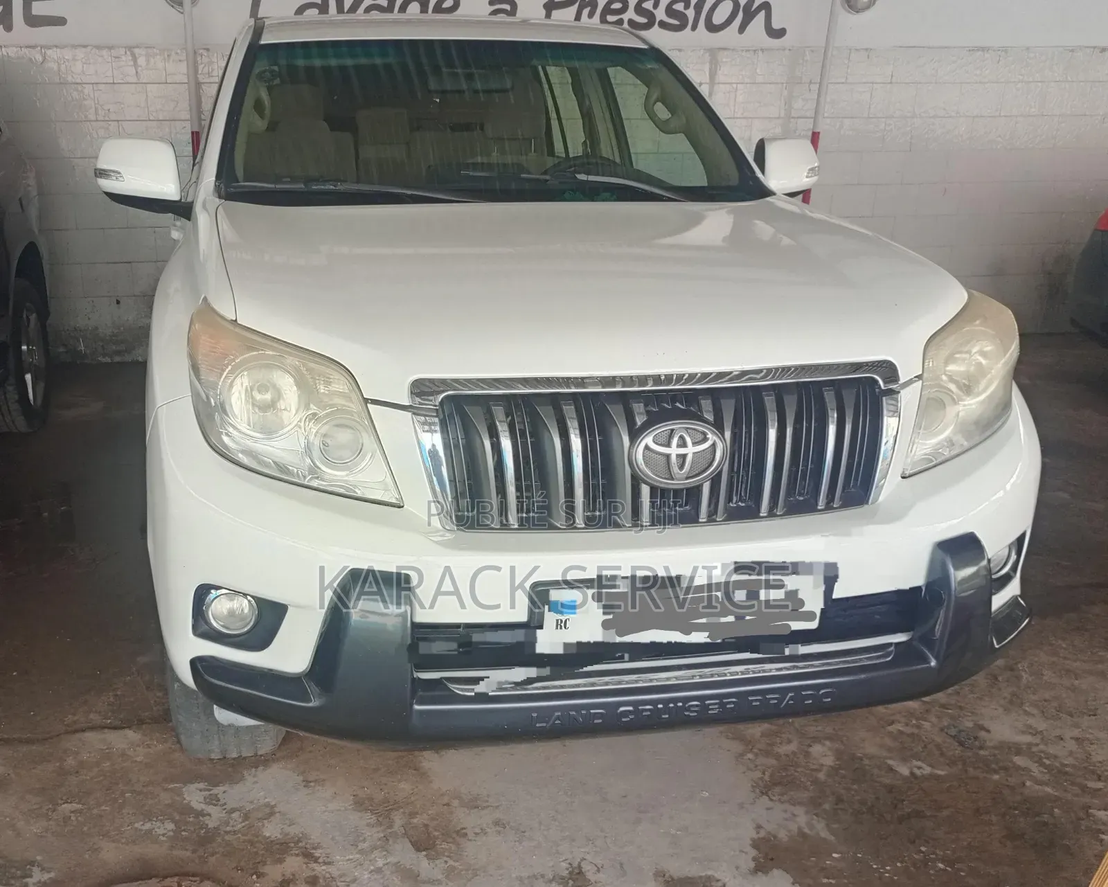 Toyota Land Cruiser Prado 2015 Blanc
