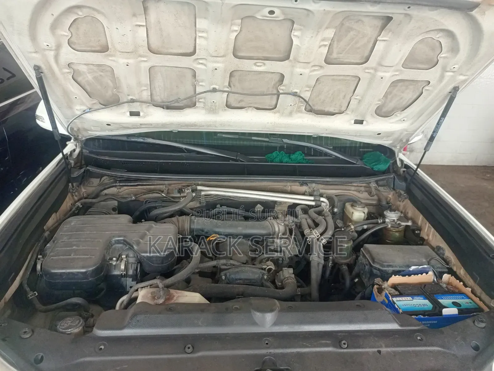 Toyota Land Cruiser Prado 2015 Blanc