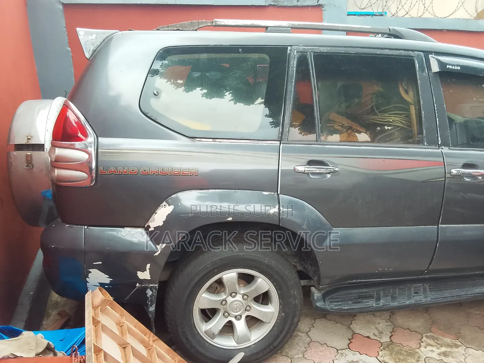 Toyota Land Cruiser Prado 2015 Noir