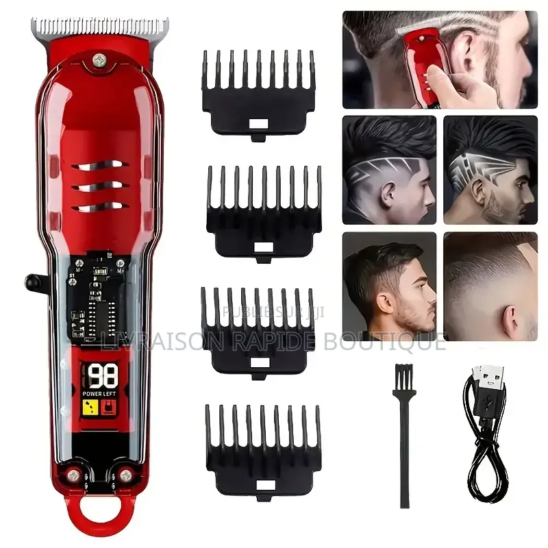 Tondeuse Électrique Professionnel Pour Homme