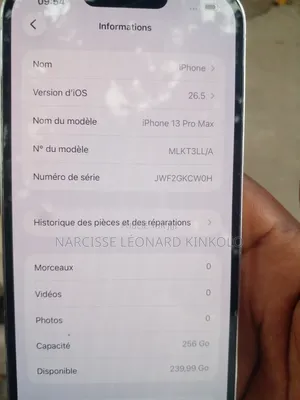 Apple iPhone 13 Pro Max 256 GB Gris