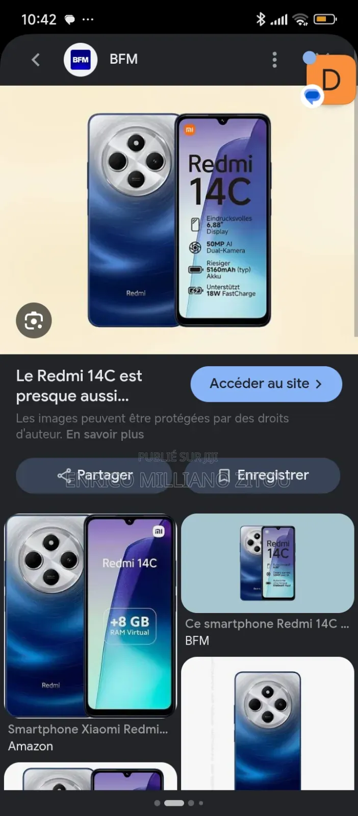 Xiaomi 14 256 GB Bleu