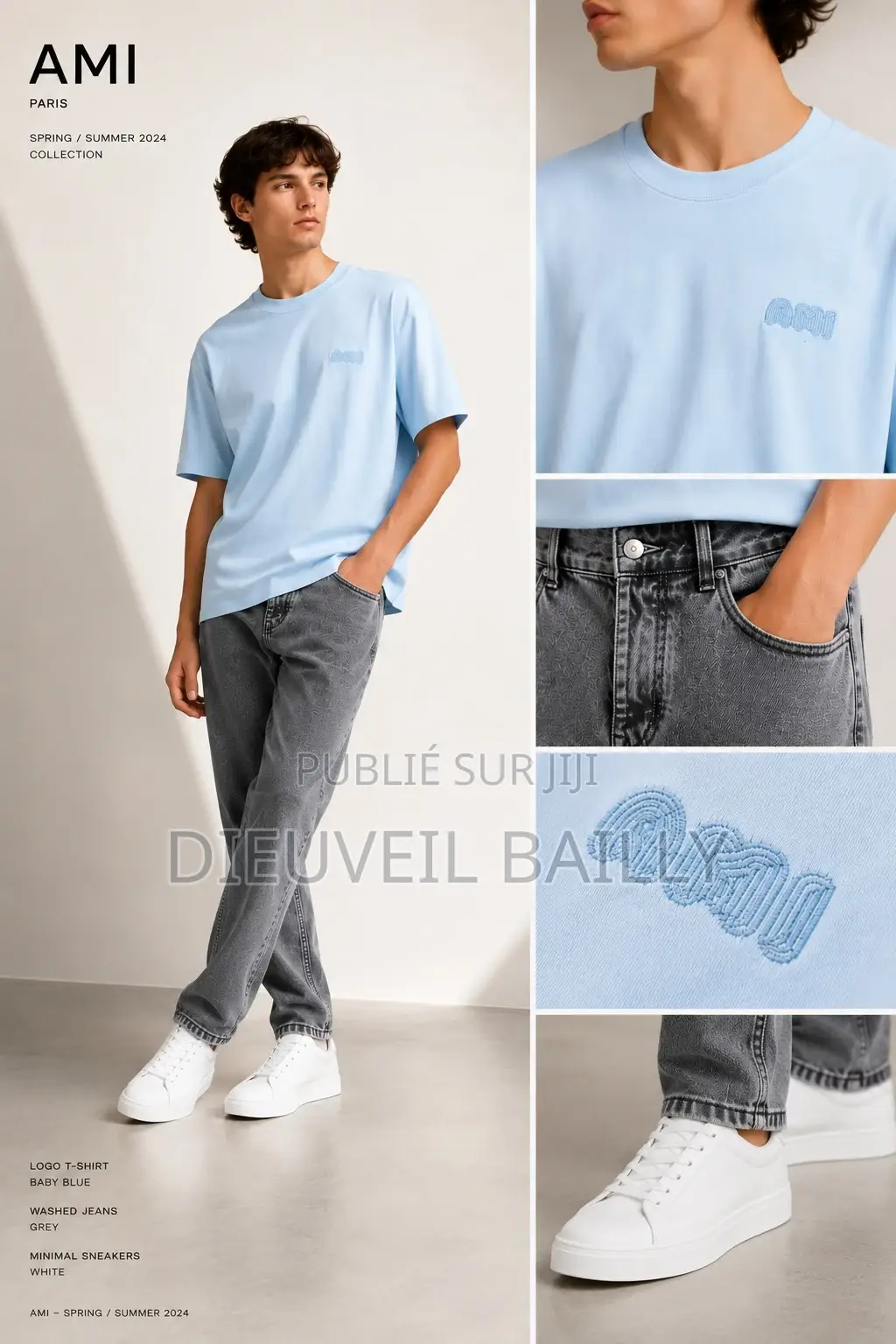 T'shirt + Pantalon (Livraison 1 000 Fcfa)