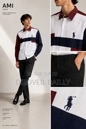 Chemise + Tissu (Livraison 1 000 Fcfa)