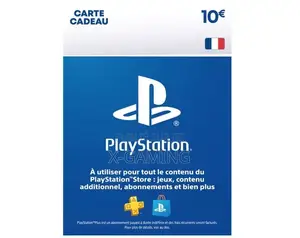 Carte PSN France 10€