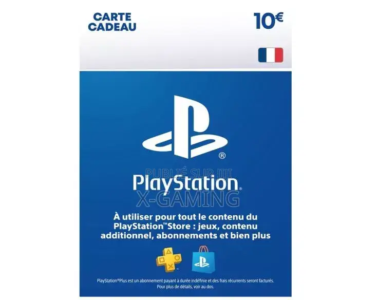 Carte PSN France 10€