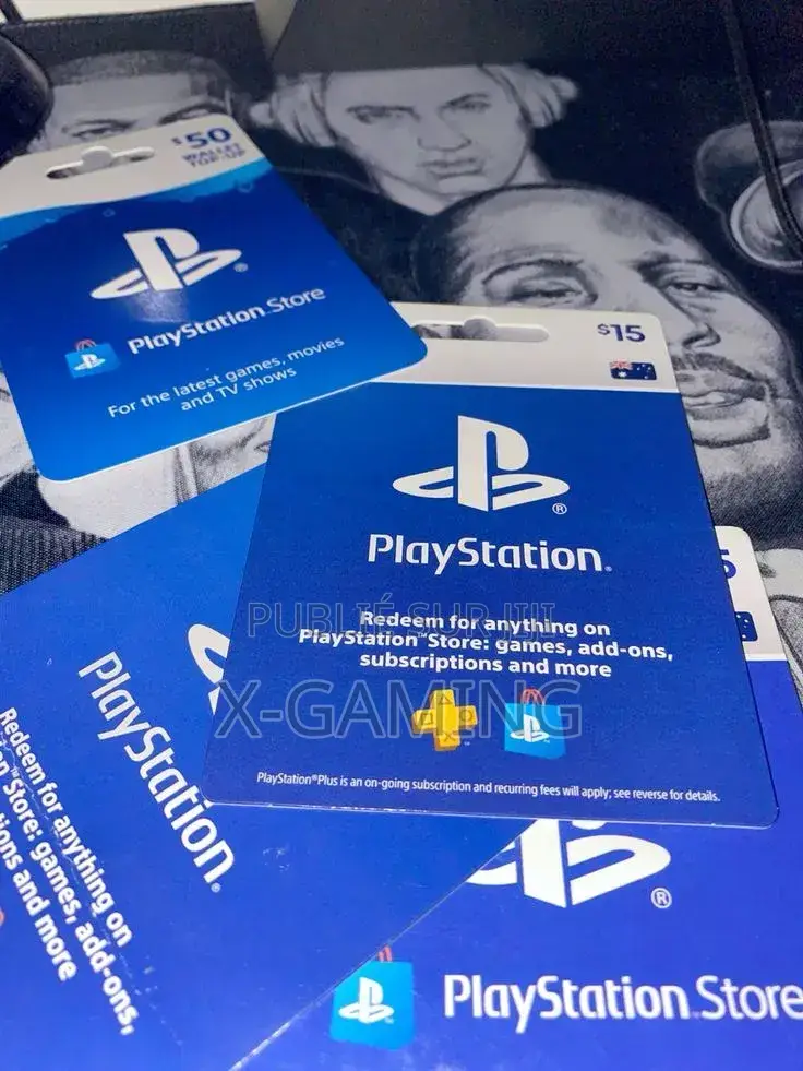 Cartes Cadeaux Psn, Xbox, Game Pass, Steam