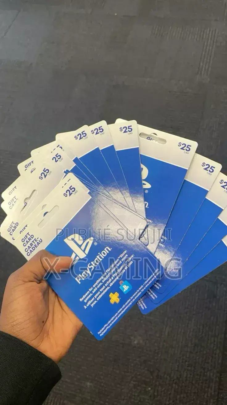 Cartes Cadeaux Psn, Xbox, Game Pass, Steam