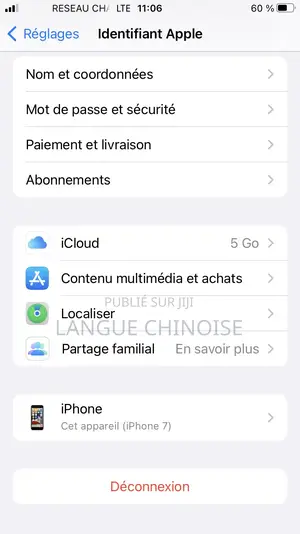 Nouveau Apple iPhone 7 128 GB Noir