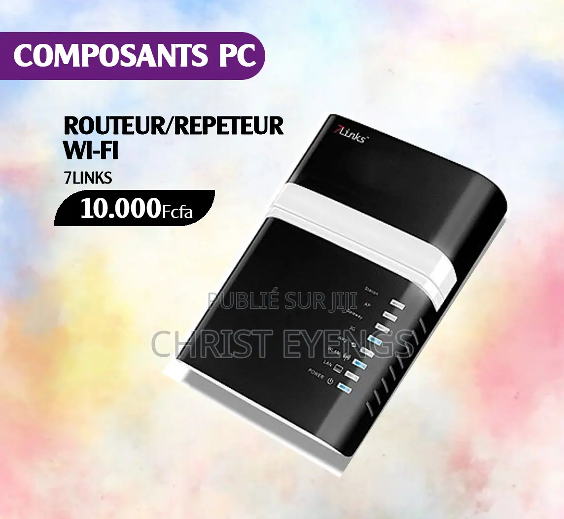 Routeur/Répéteur Wifi Par Câble