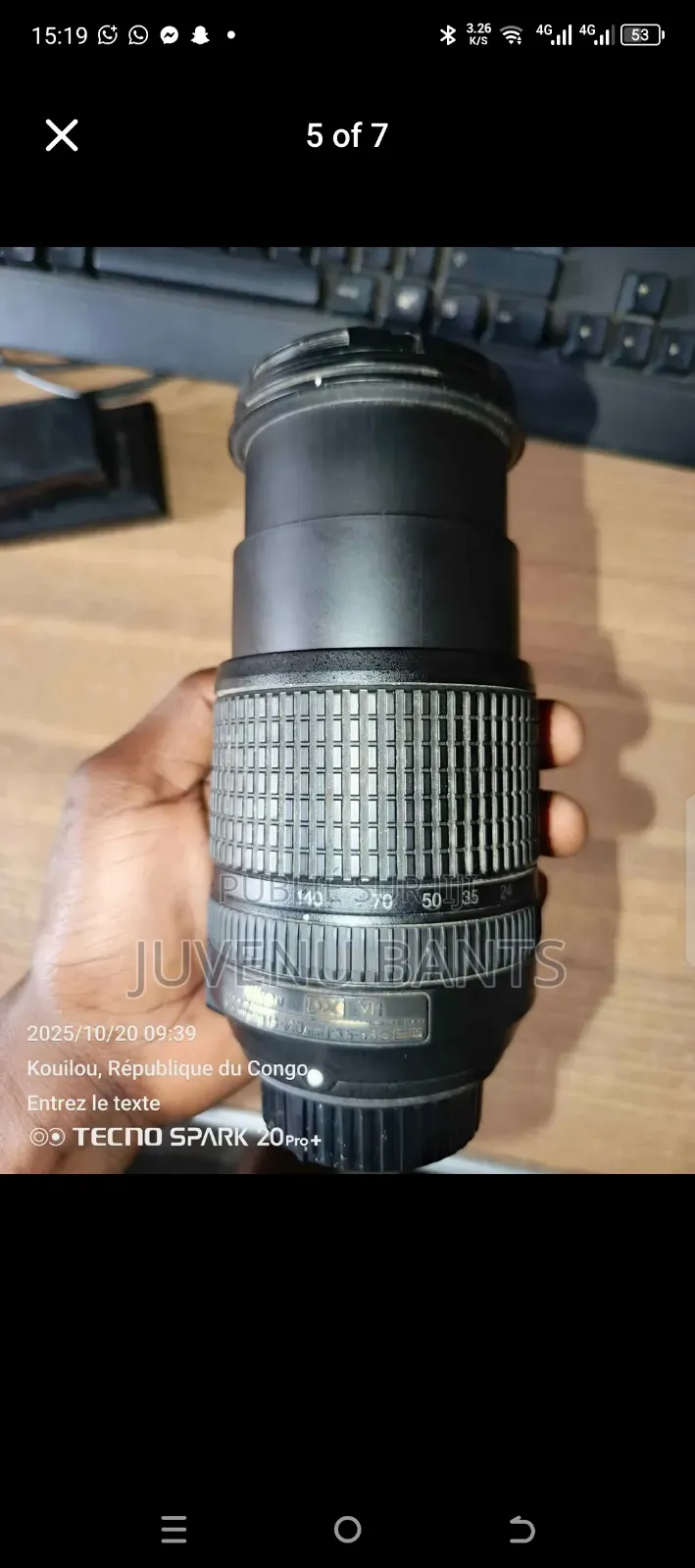 Caméra Nikon D5200 Avec Deux Objectifs
