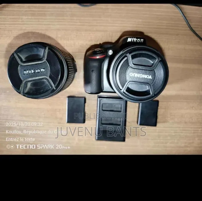 Caméra Nikon D5200 Avec Deux Objectifs