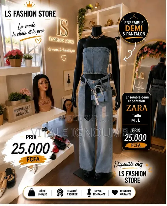 Ensemble Demi Pantalon
