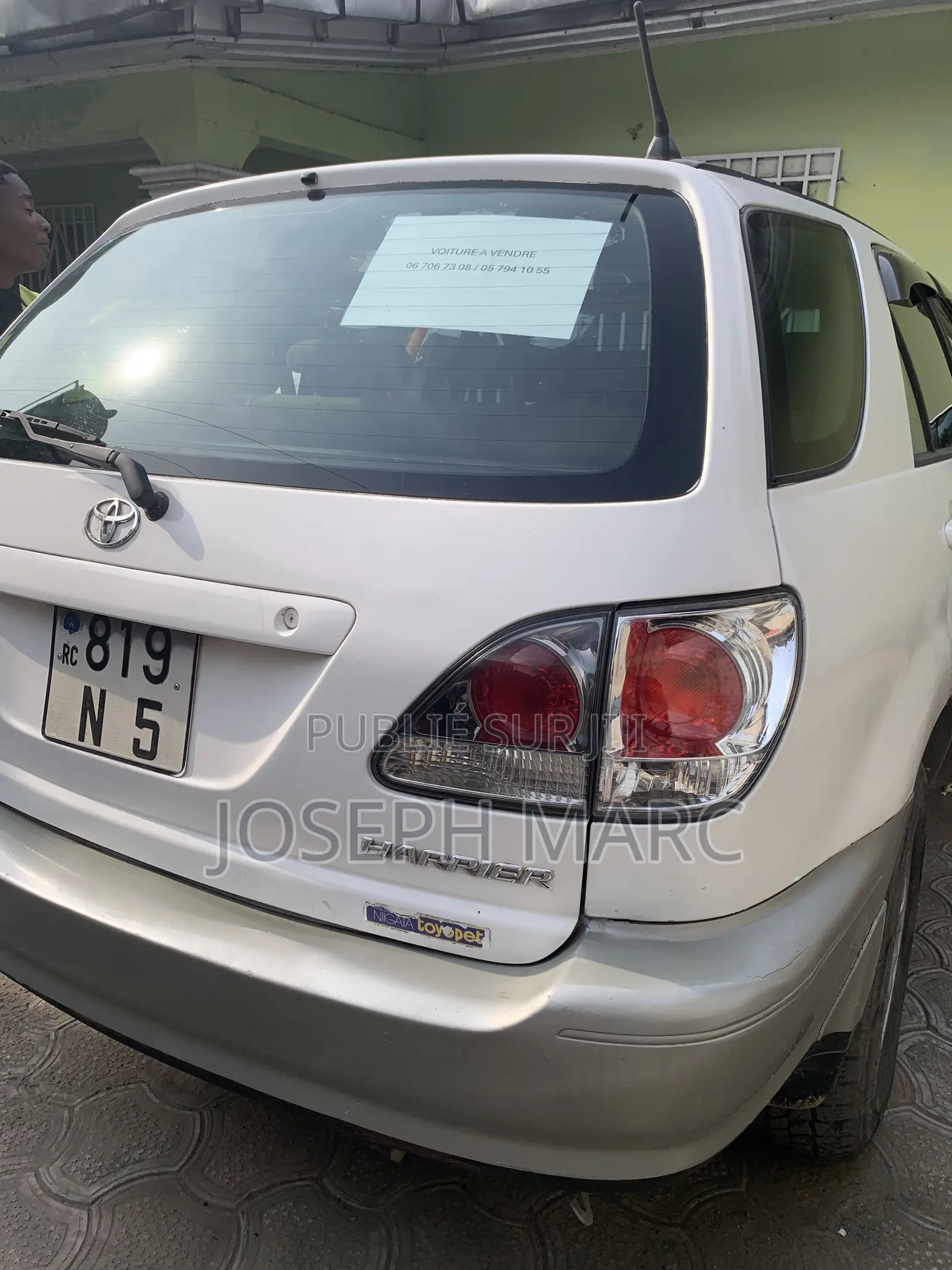 Toyota Harrier Progress 2019 Blanc