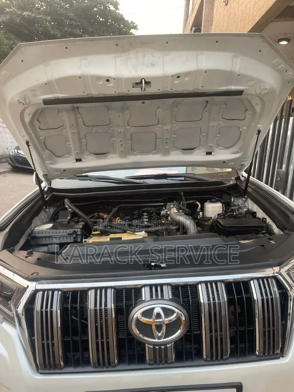Toyota Land Cruiser Prado 2024 Blanc