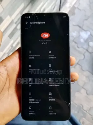 Itel A90 64 GB Gris