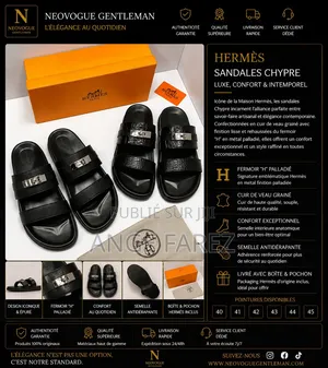 Sandales Homme Luxe