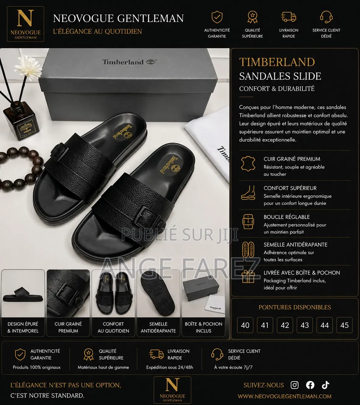 Sandales Homme Luxe