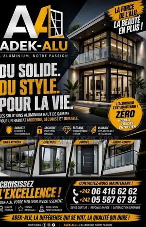 Menuiserie en Aluminium