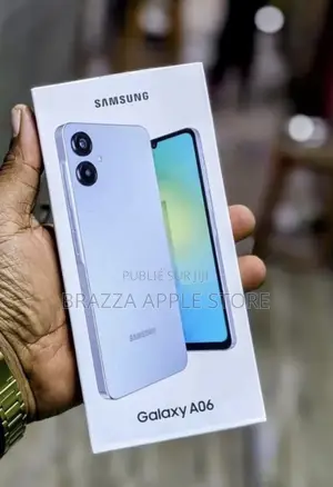 Nouveau Samsung Galaxy A06 128 GB Argenté