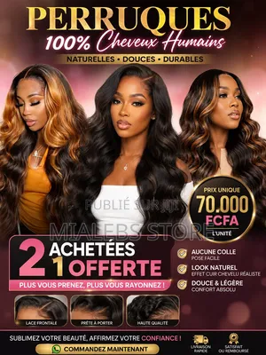 Perruque Humain Hair