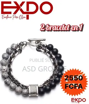 2 Bracelets en 1