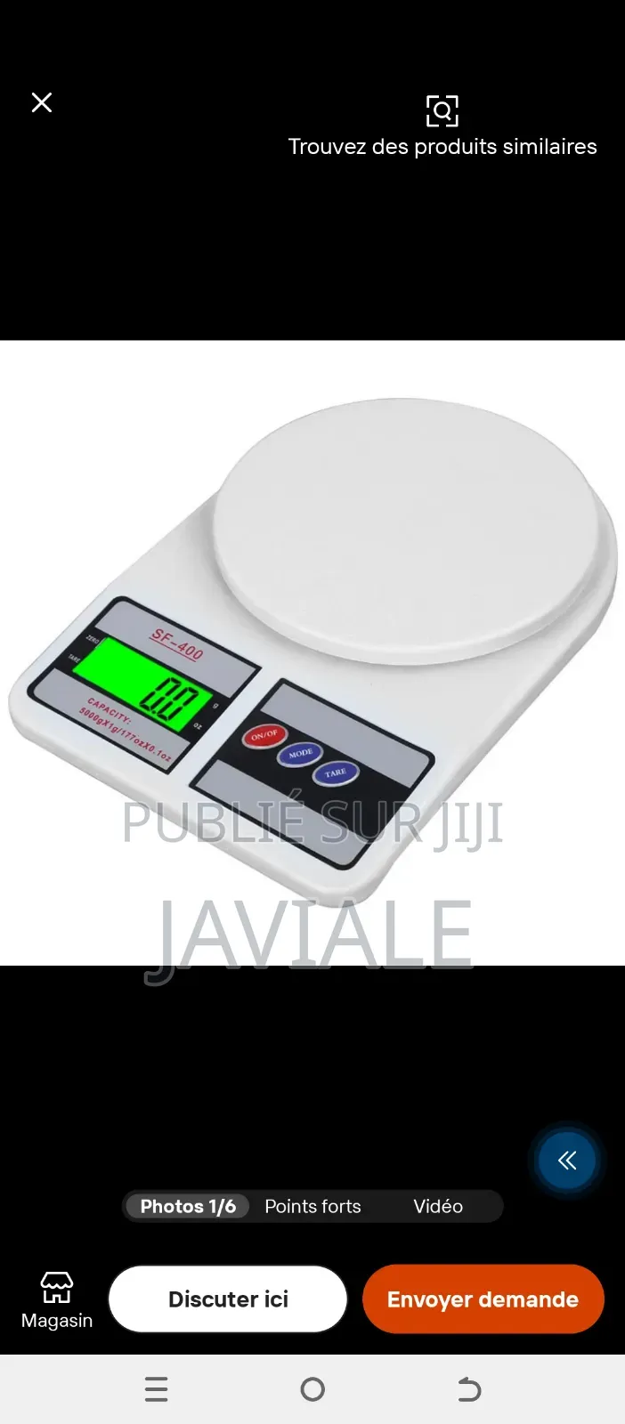 Balance Et Thermomètre
