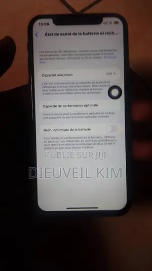 Nouveau Apple iPhone X 64 GB Noir