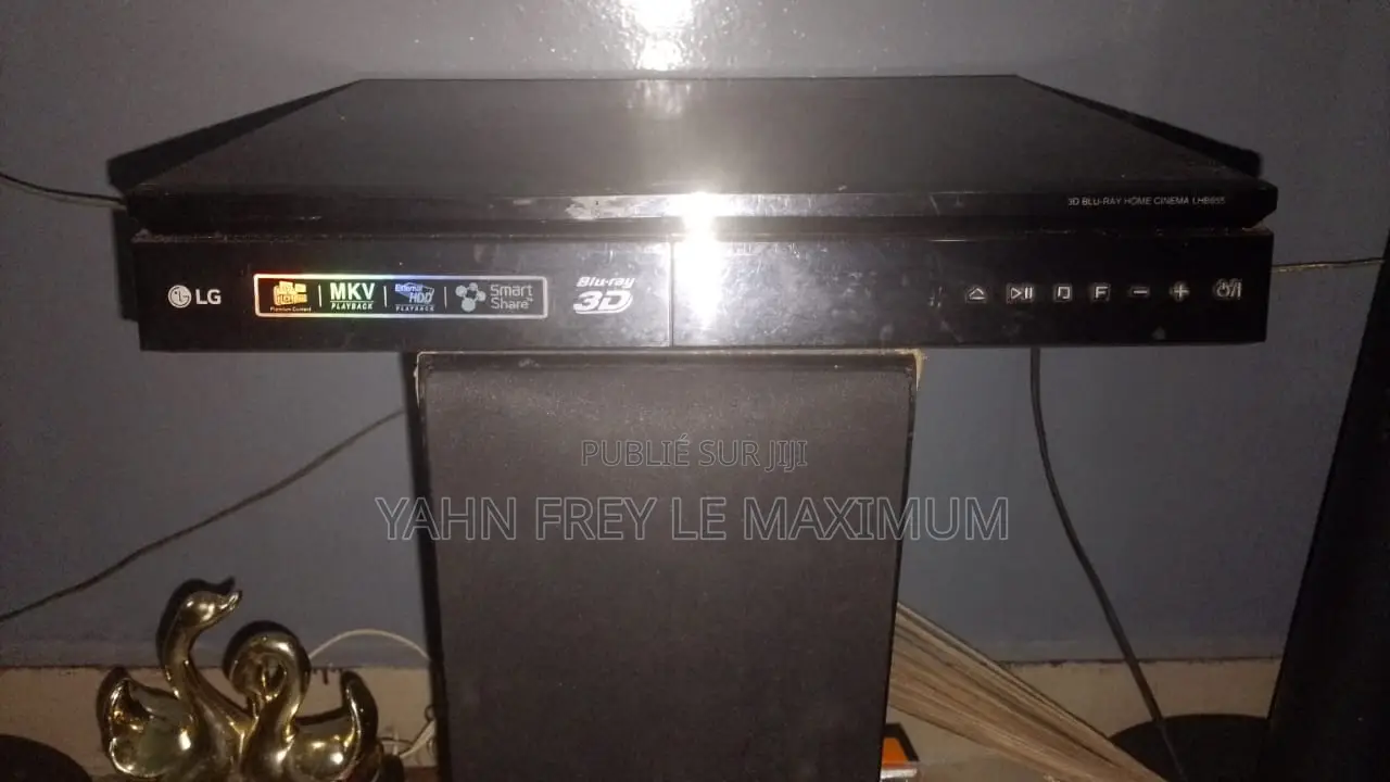 Ensemble Home Cinéma Blu-Ray 5.1 Lg Lhb655 3d Bluetooth Noir