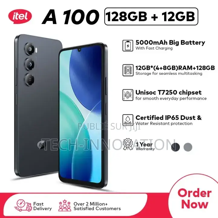 Nouveau Itel A100 128 GB Autre