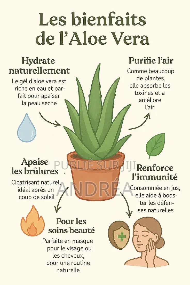 Plantule d'Aloé Vera