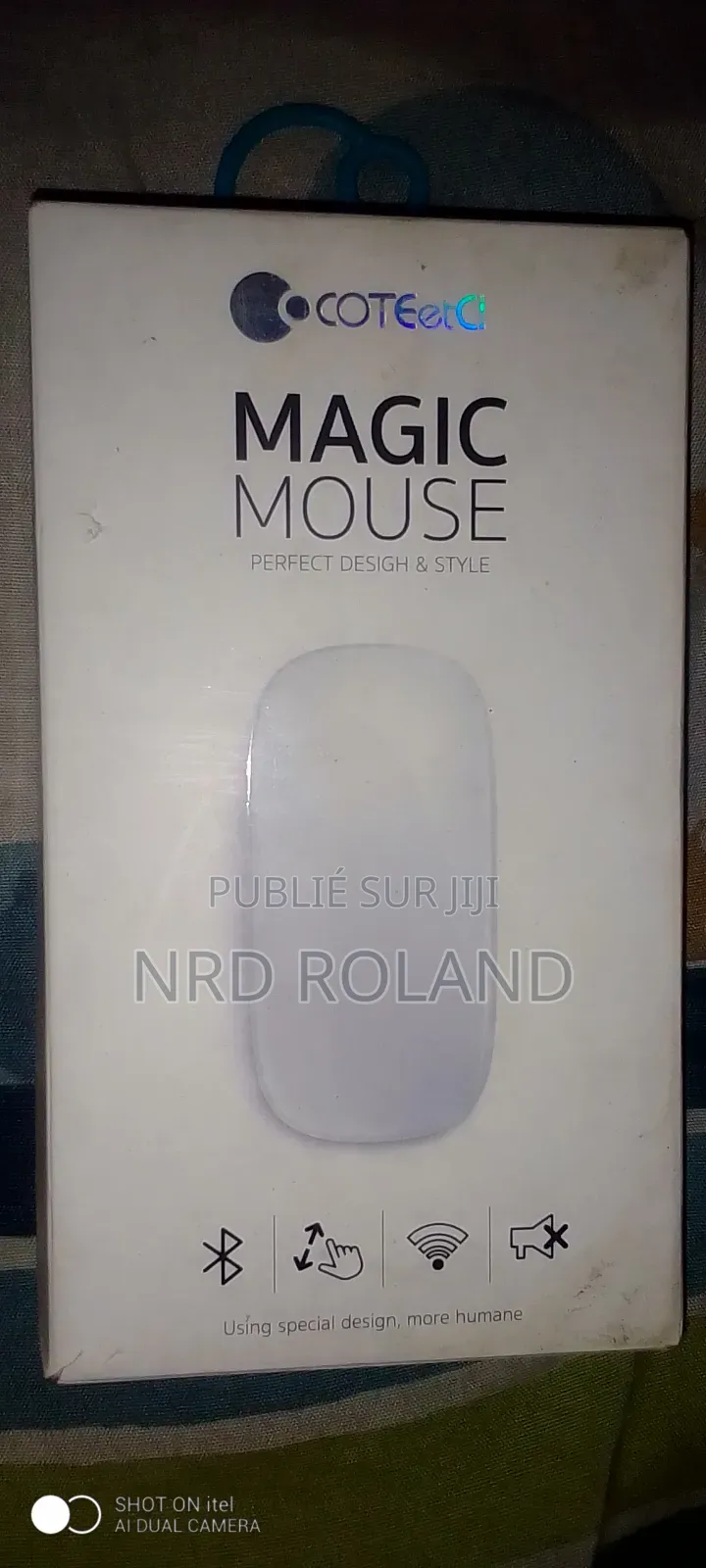 Souris Bluetooth Magic Mouse Coteetci