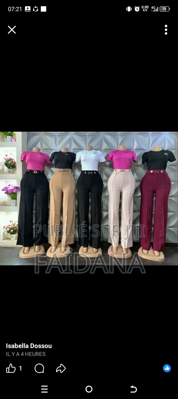 Pantalon Disponible