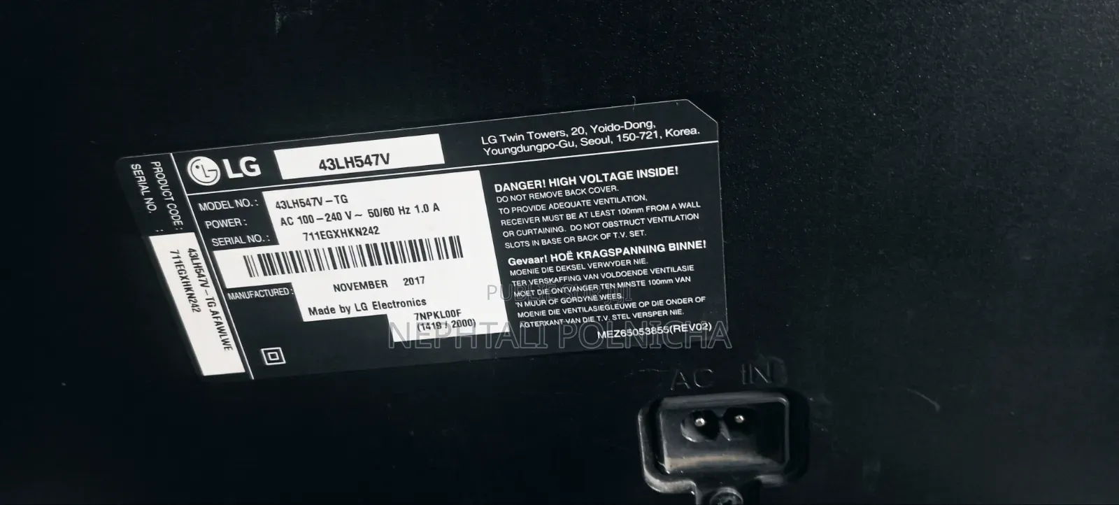 Tv Lg Original Avec TNT Incorporer À Vendre