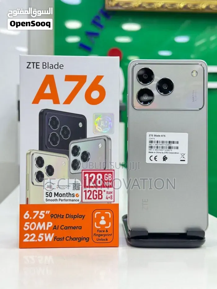 Nouveau ZTE Blade A76 5G 128 GB Autre