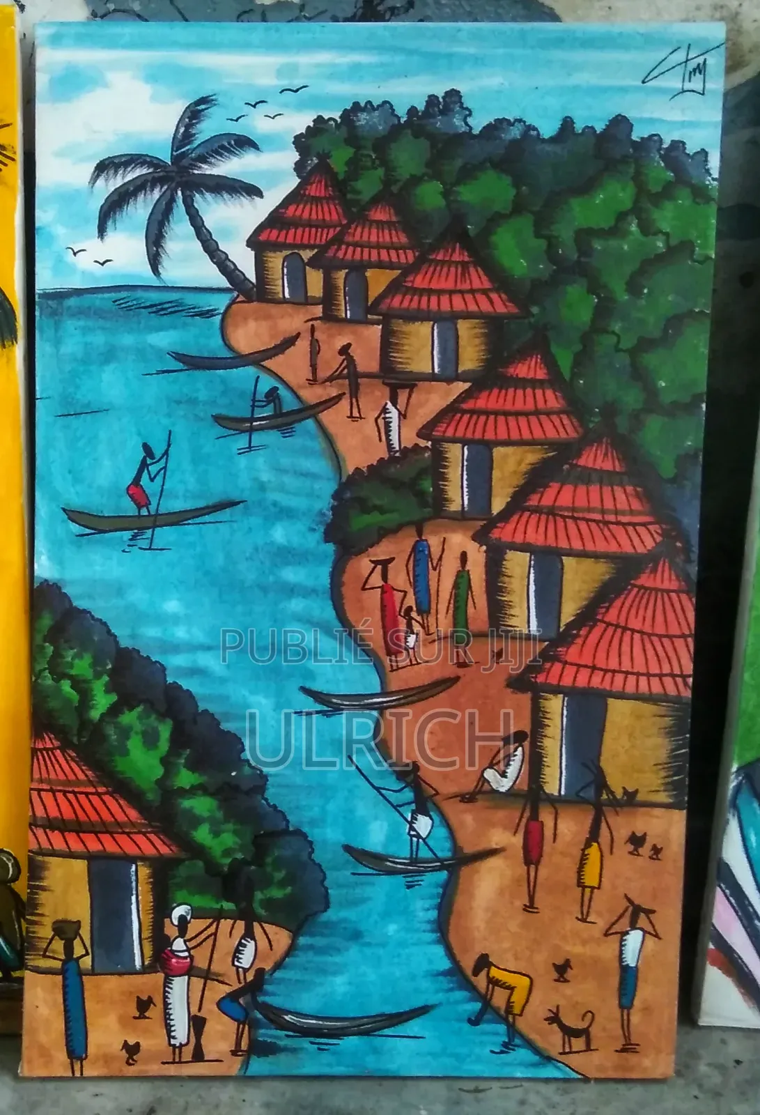 Tableaux Peinture Style Africain – Éclat, Culture Et Élégance
