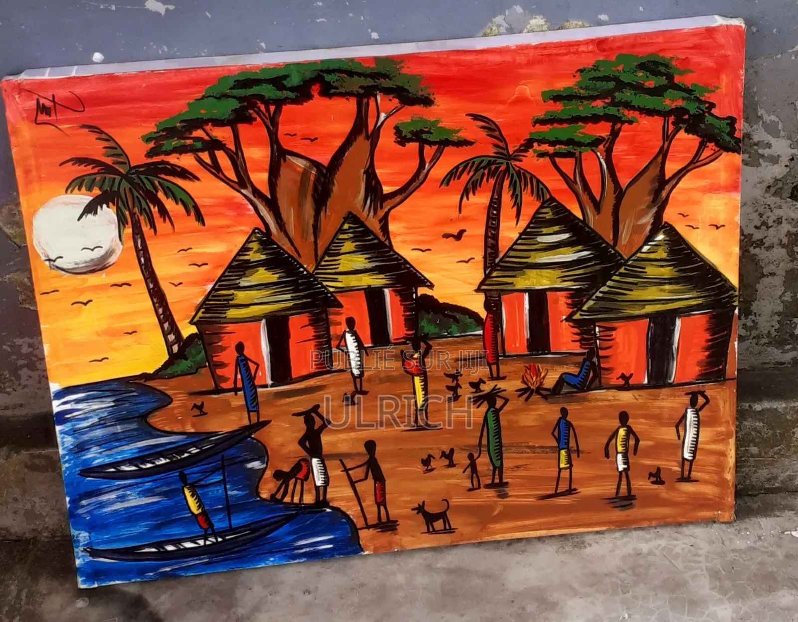 Tableaux Peinture Style Africain – Éclat, Culture Et Élégance