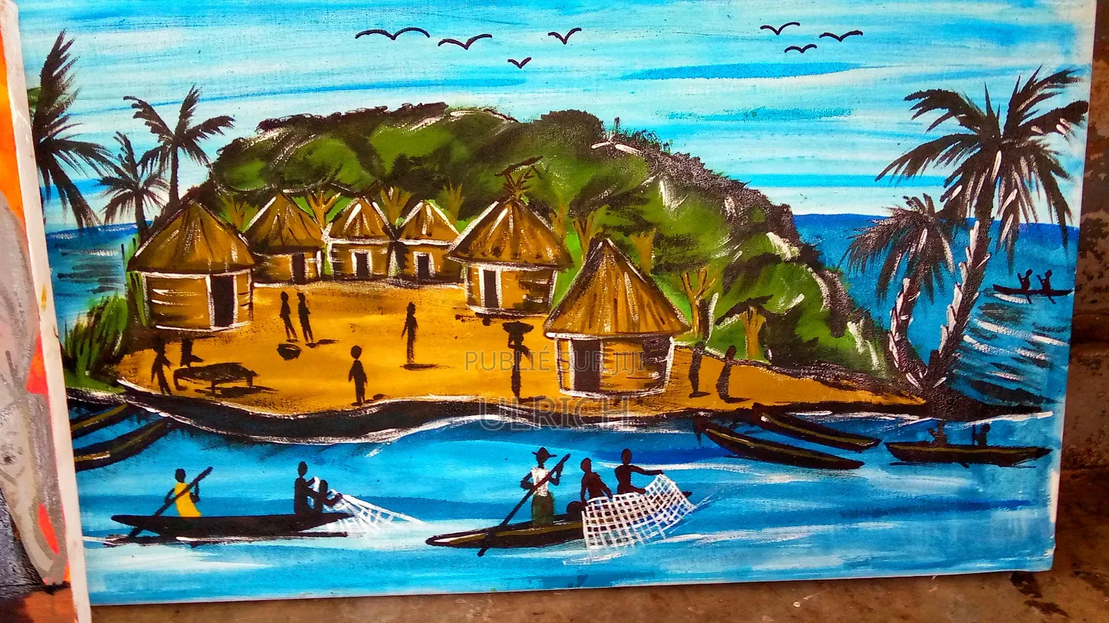 Tableaux Peinture Style Africain – Éclat, Culture Et Élégance
