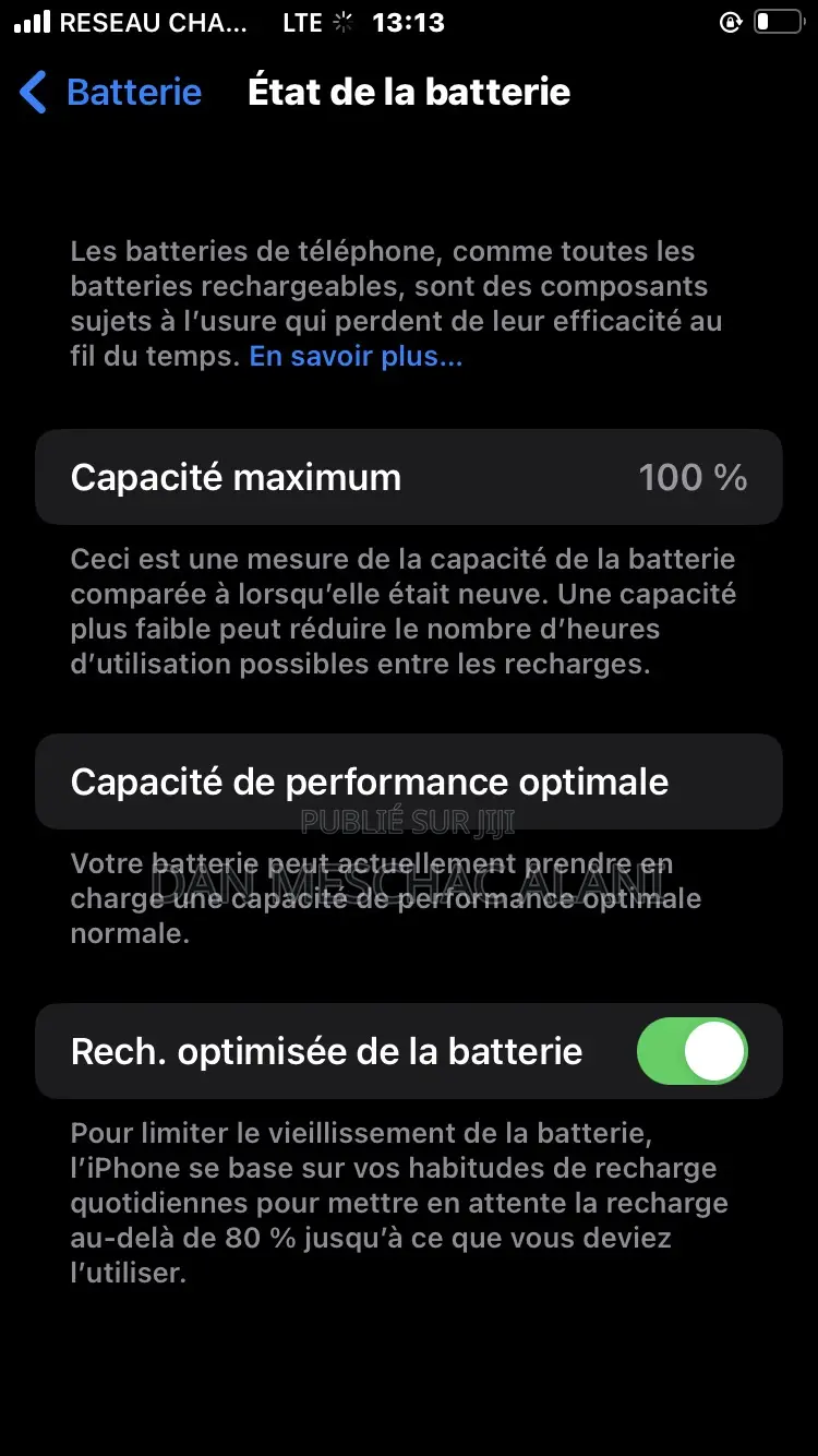 Apple iPhone 7 128 GB Noir